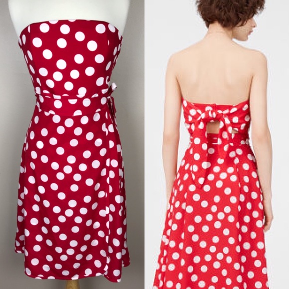 club monaco polka dot dress